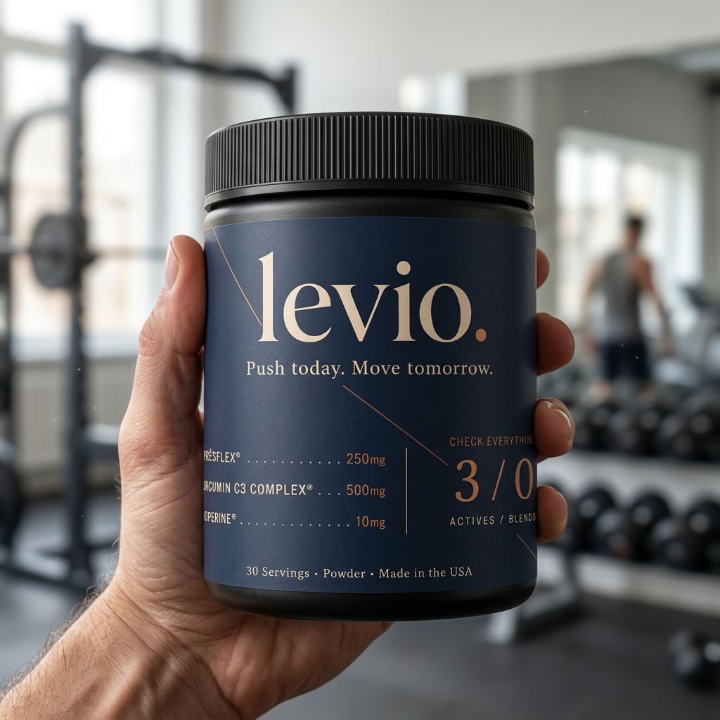 Levio tub held in hand